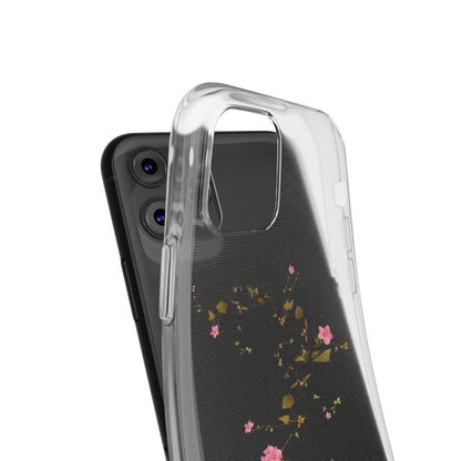 Floral Soft Phone Case - Elegant Botanical Design for Nature Lovers
